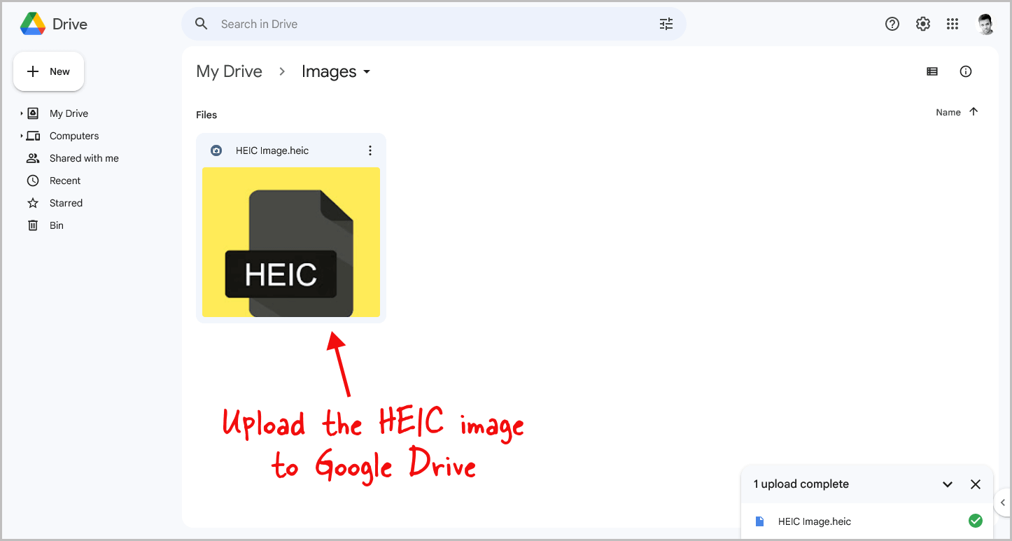 How to Insert HEIC Into Google Docs Step-1 How to Insert HEIC Into Google Docs