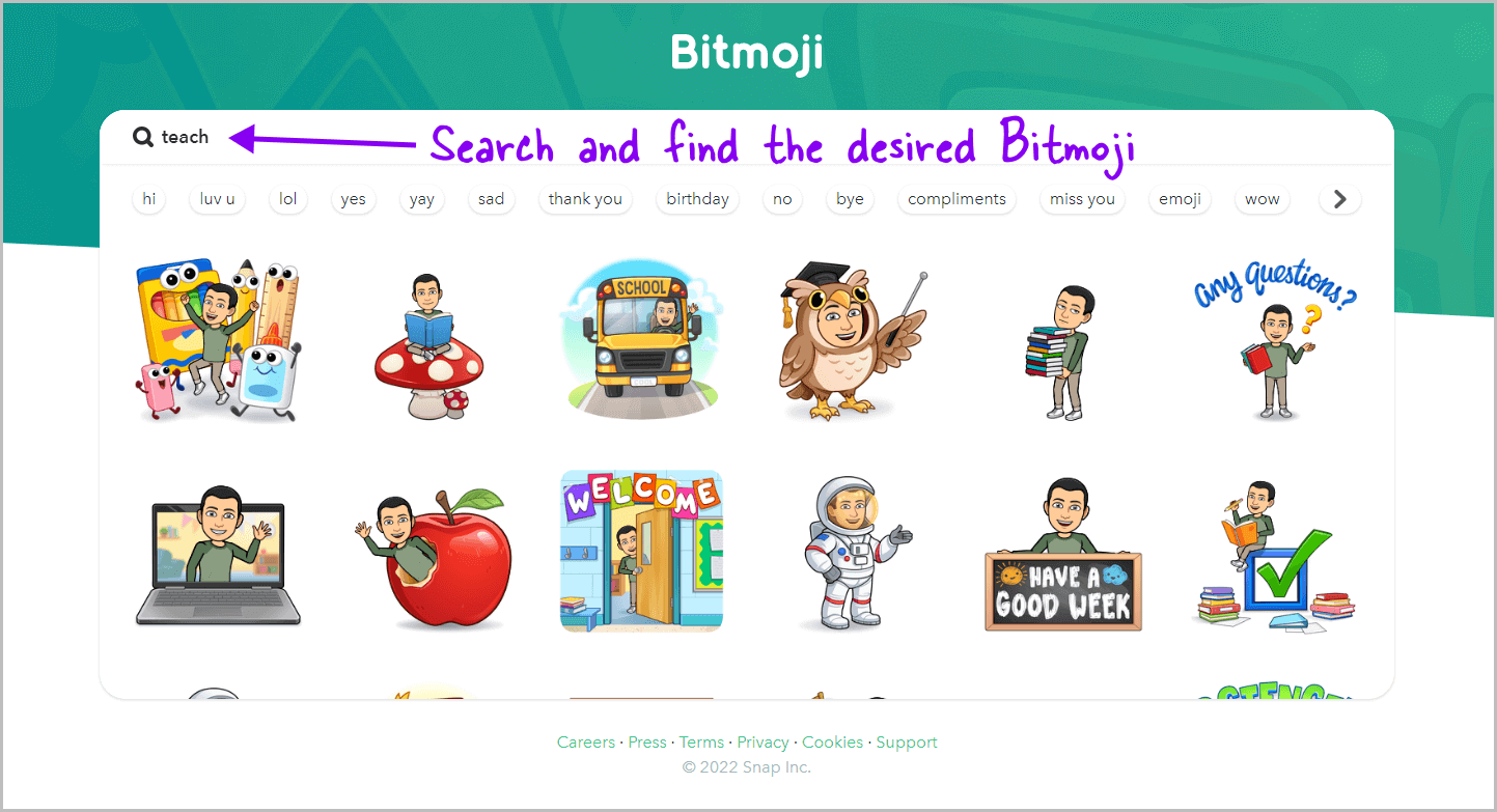 How to Add Your Bitmoji to Google Slides Step-3 How to Add Your Bitmoji to Google Slides