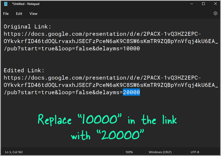 How to Time Google Slides for 20 Seconds Step-6 How to Time Google Slides for 20 Seconds