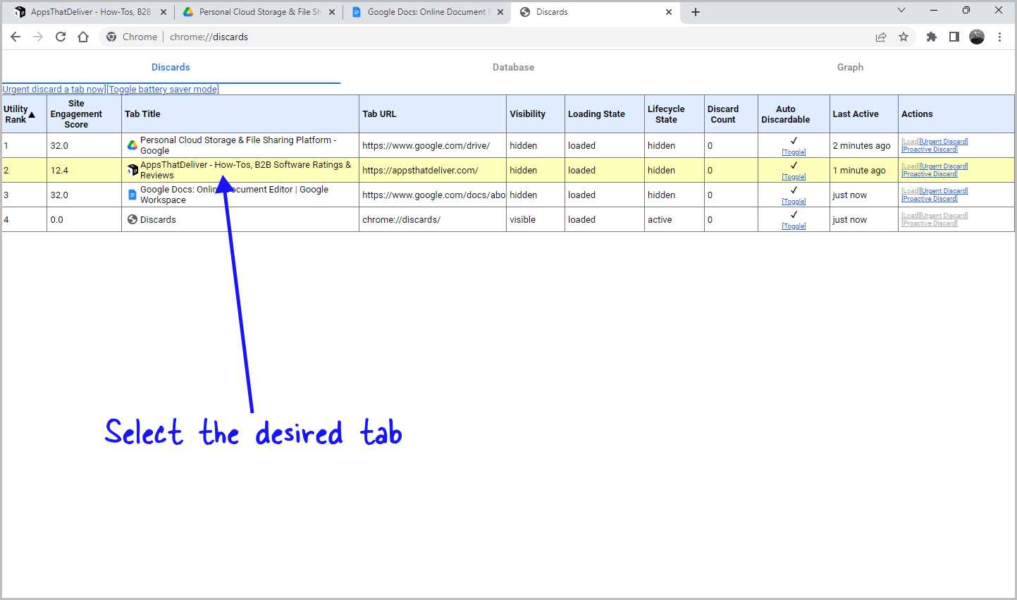 Stop Chrome From Suspending Tabs