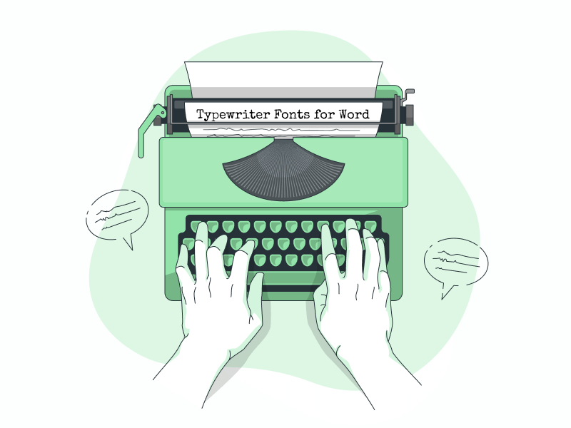 The Best Typewriter Fonts for Word in 2024