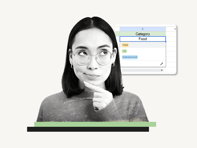 How to Add Categories in Google Sheets