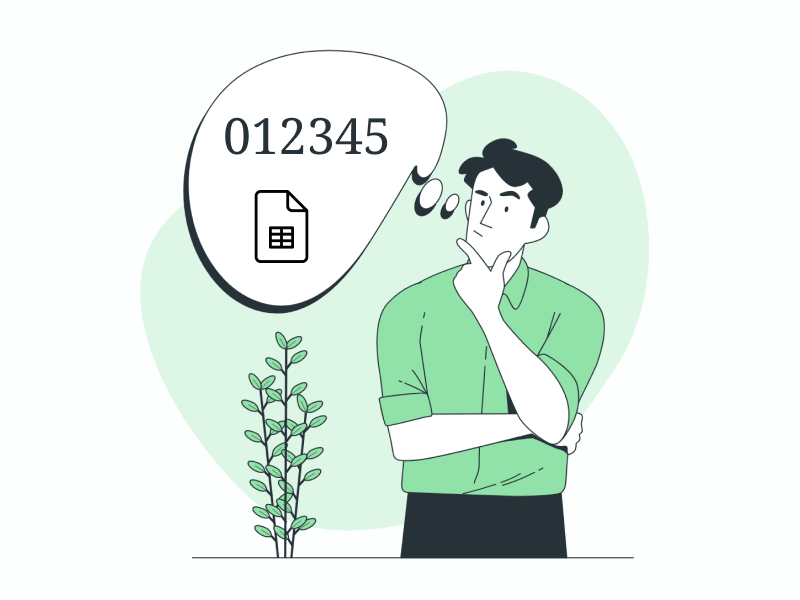 How to Stop Google Sheets from Removing Leading Zeros