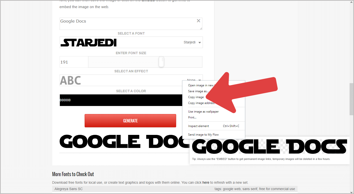 Star Wars Font Google Docs Step-4 Star Wars Font Google Docs