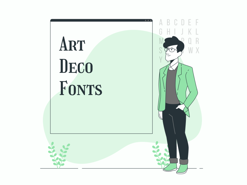 Art Deco Fonts on Google Docs