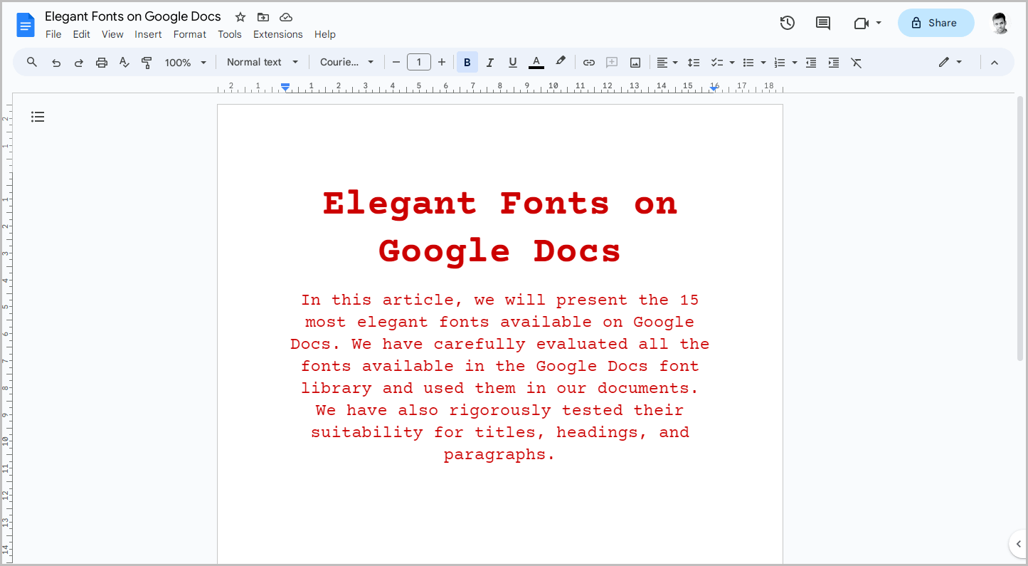 Elegant Fonts on Google Docs-12 Elegant Fonts on Google Docs
