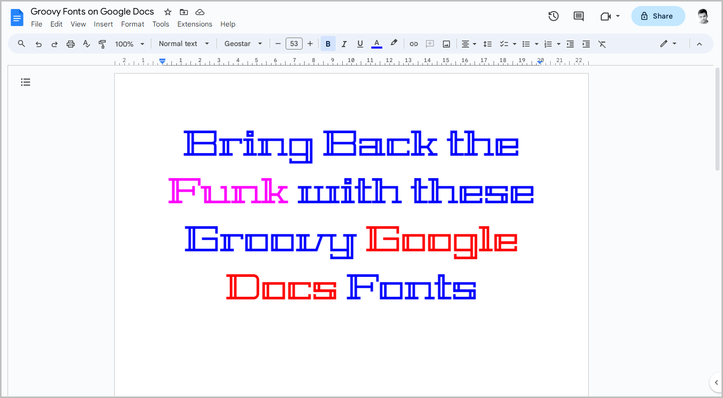 Groovy Fonts on Google Docs-13 Groovy Fonts on Google Docs