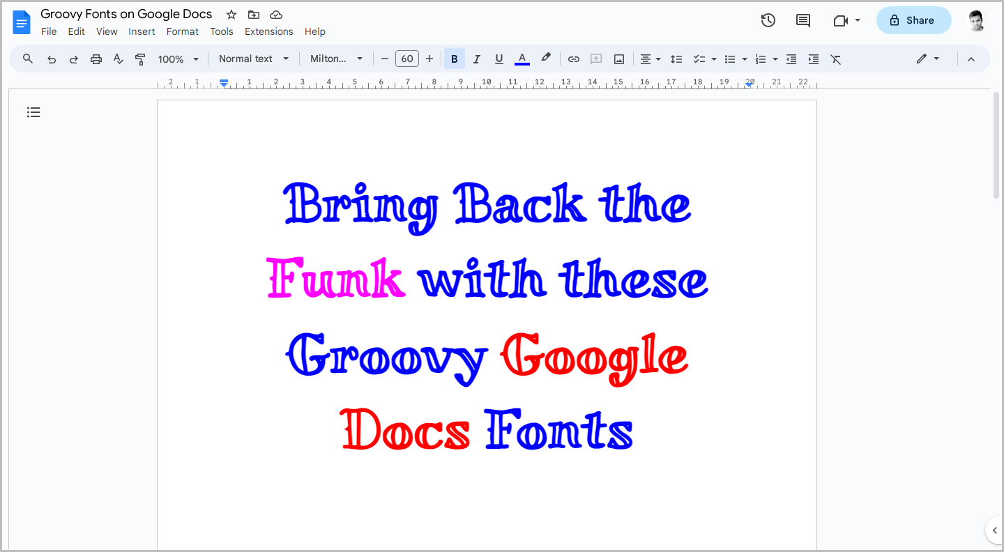 Groovy Fonts on Google Docs-8 Groovy Fonts on Google Docs