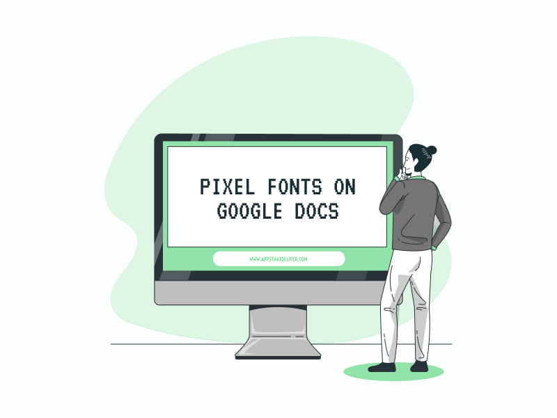 Pixel Fonts on Google Docs