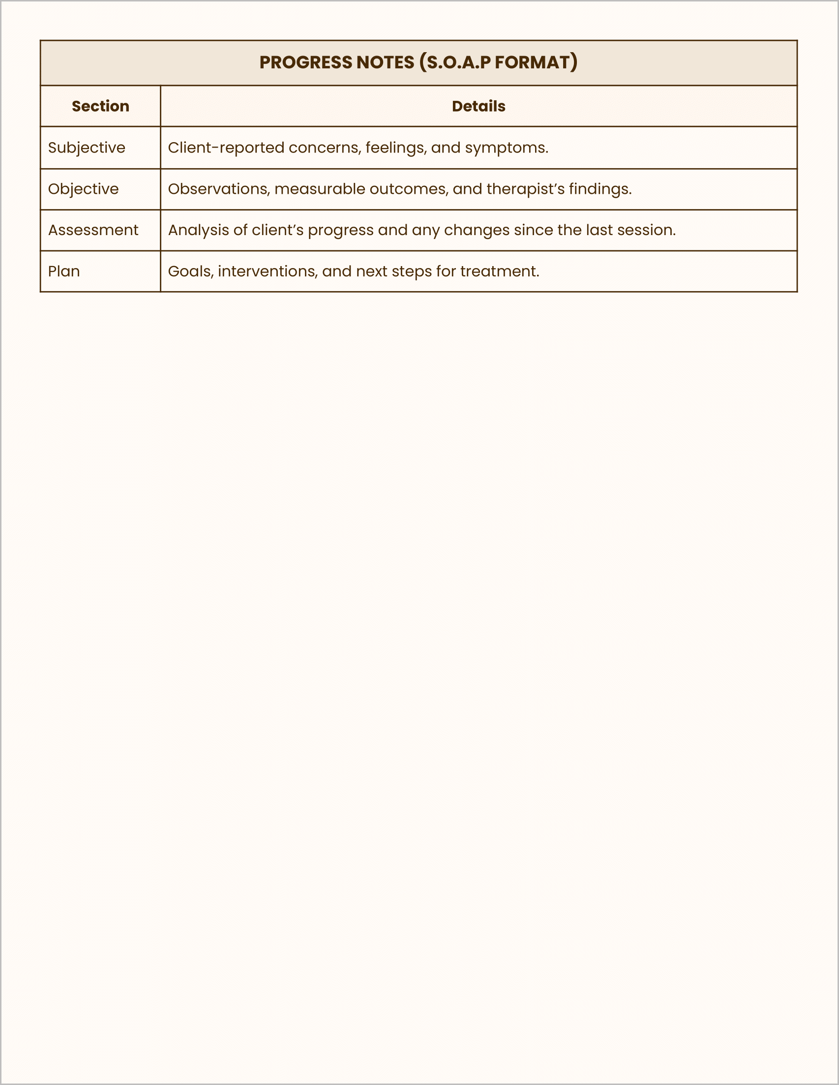 Free Counseling Intake Form (Color)