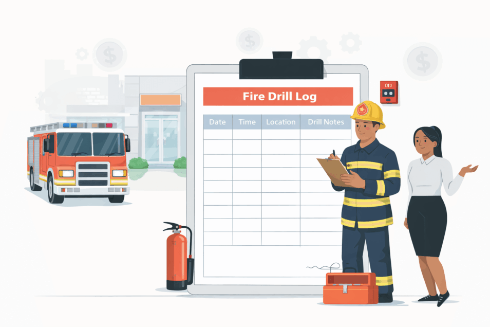 Free Printable Fire Drill Log Templates