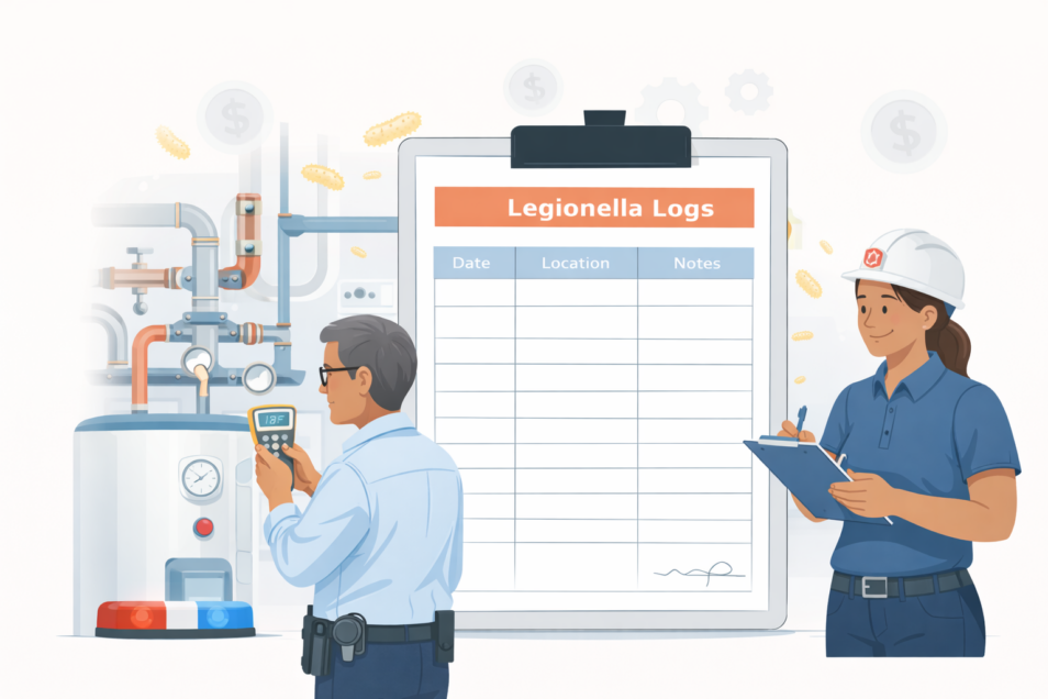 Free Legionella Water Management Log Sheets