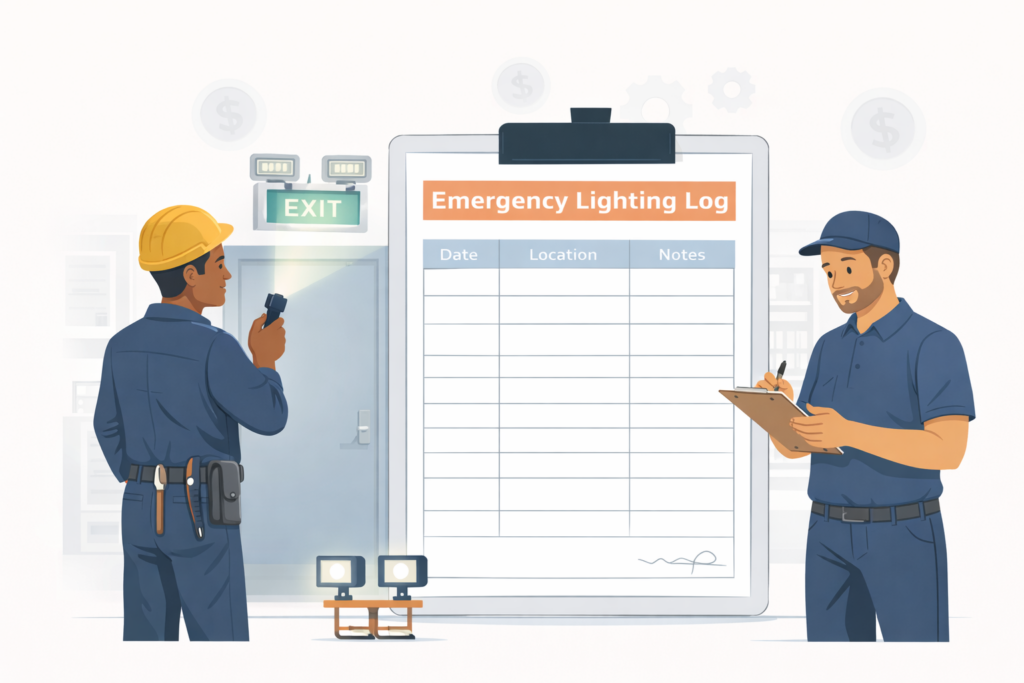 Free Printable Emergency Lighting Log Sheets