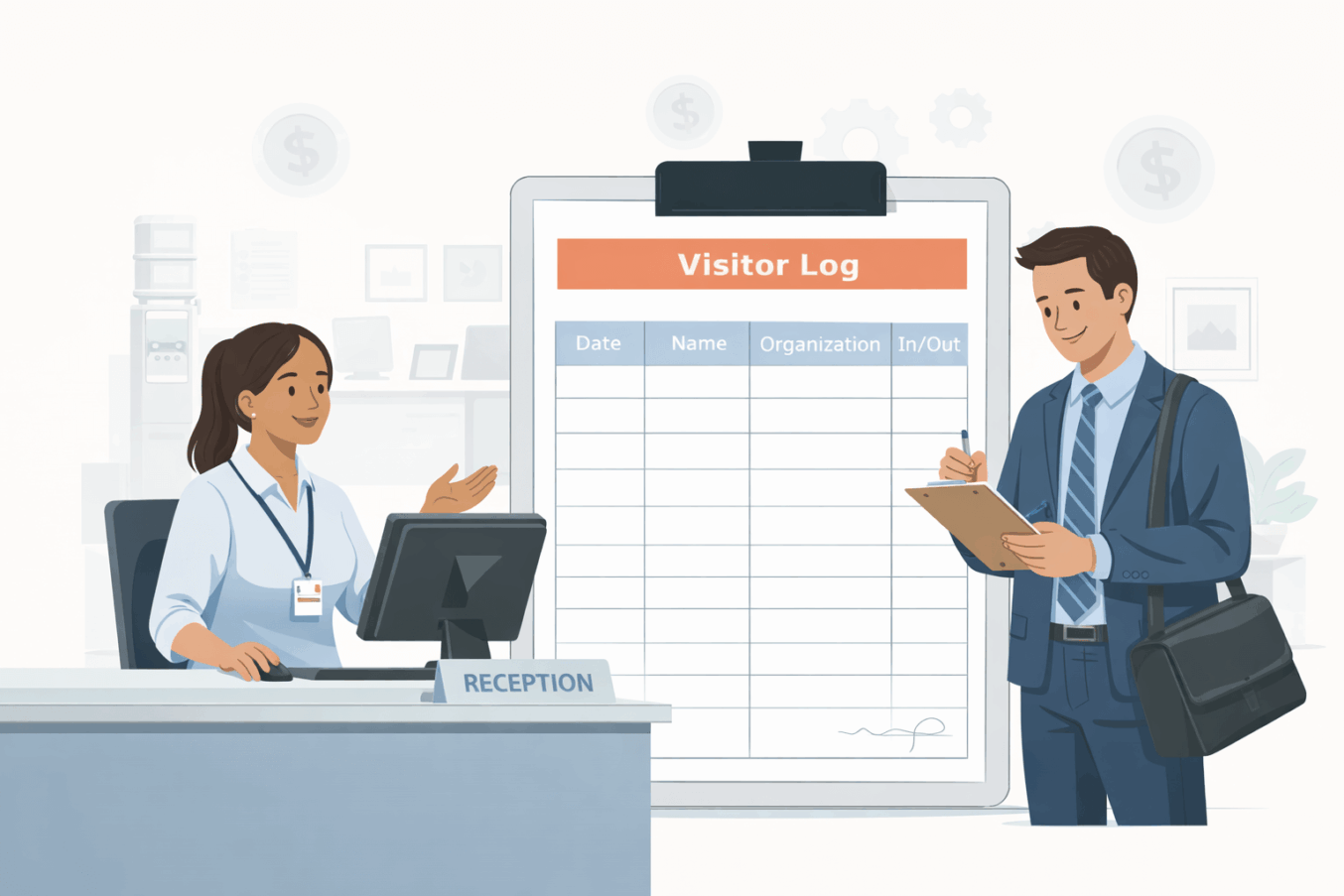 Free Printable Visitor Logs